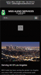 Mobile Screenshot of mssaudioservices.com